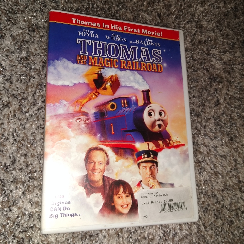 Thomas & The Magic Railroad DVD